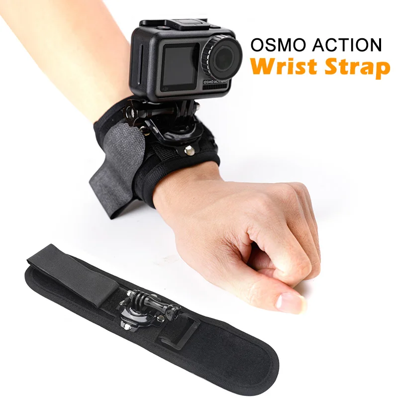 DJI Osmo Action Pocket Gopro Hero повязка на запястье с зажимом вращение 360 градусов Спортивная