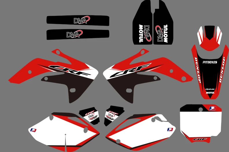 Графический фон наклейка для мотоцикла Набор Honda CRF150R CRF 150R с жидким охлаждением