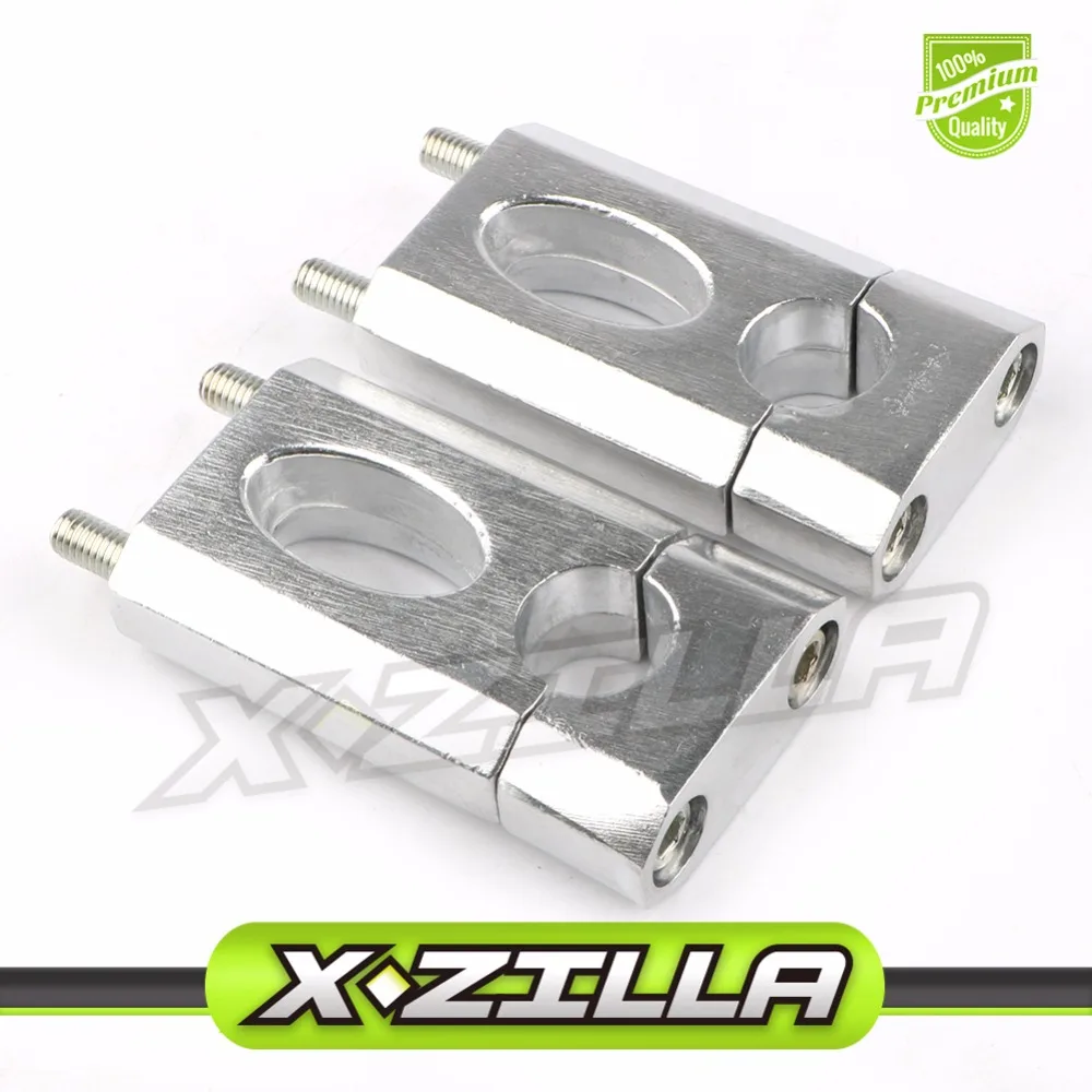 Universal Handlebar Risers Kit Bars Mounts Clamp 22mm Dirt Bike Mount