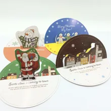 10 Uds. Tarjetas de felicitación clásicas con oso adorable Feliz Navidad con sobres y pegatinas regalos de navidad postales de recuerdo recicladas