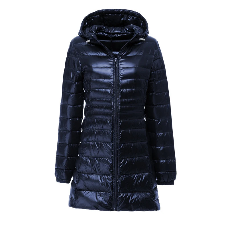 Бренд NewBang, 6XL, 7XL, Женская куртка, большой размер, длинный, ультра легкий пуховик, женский, зимний, теплый, ветрозащитный, lieghtense, пуховик