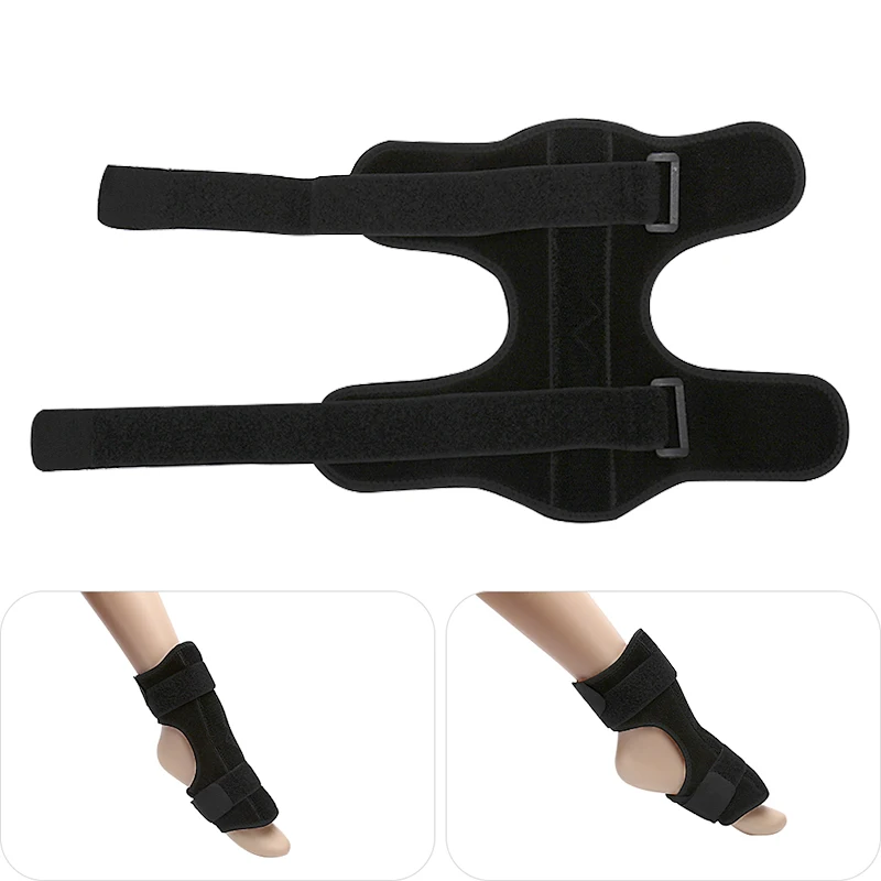Foot Orthotic Brace Support Foot Orthosis Stabilizer Adjustable Drop Pain Relief Ankle Splint Support