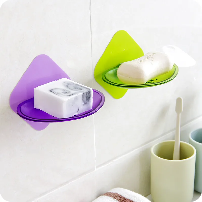 Buy Portable Self adhesive shower soap dish holder