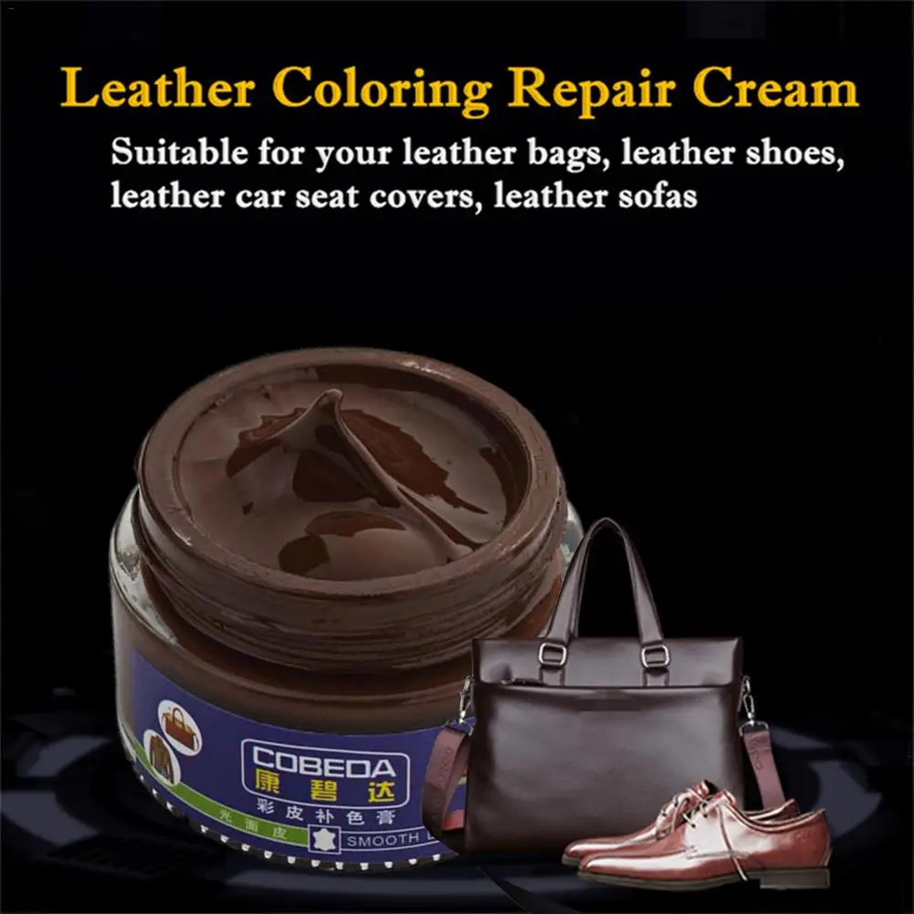 Liquid Skin Leather Cream Auto Car Seat Sofa Coats Holes Scratch Cracks Rips Car Care Leather Vinyl Repair Kit Repair Tool