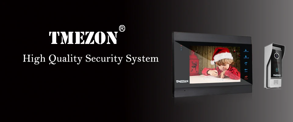 TMEZON Video Doorbell IP monitor (need to work with outdoor unit, cannot buy alone) intercom indoor