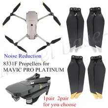 

8331F Noise Reduction Propellers Quick Release CW CCW Propellers 1pair 2pairs for DJI MAVIC PRO PLATINUM
