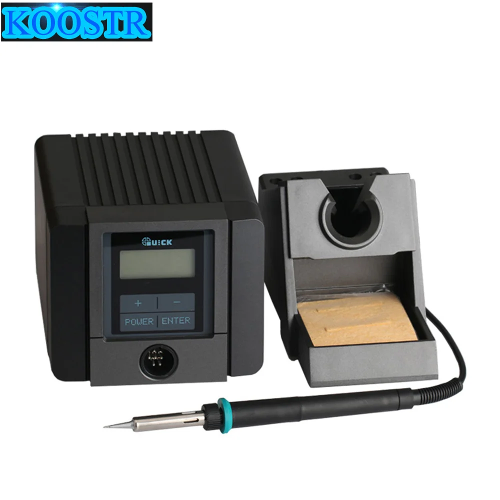 

QUICK TS1100 Digital intelligent lead-free soldering Iron BGA Rework station 90w Hot Air Soldering Station For PCB Mobile phone