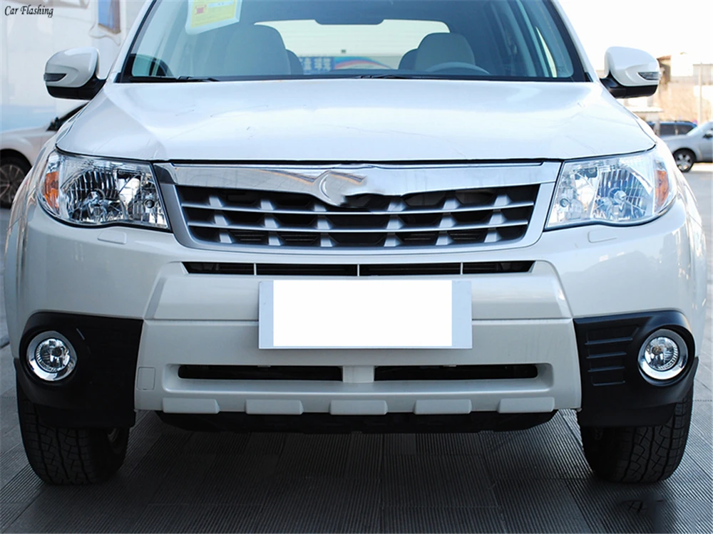 Автомобильный мигающий 1 комплект светодиодный DRL Дневной ходовой свет Дневной свет с желтым сигналом поворота лампа для Subaru Forester 2009 2010 2011 2012