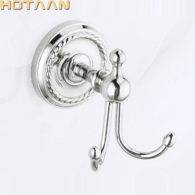 brass wall hook rack