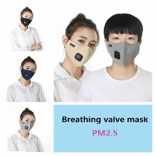 Reino Unido Multi capa de máscara cubierta Anti polvo niebla purificador de aire PM2.5