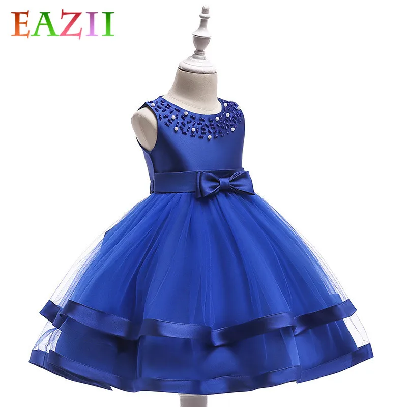 

EAZII Baby Carnival Dress for Infant Girl Kids midi tutu Dresses for Toddler Girl Children Wedding Party Girls Ball Gown Clothes
