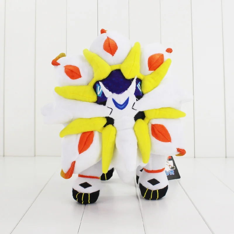 25 см аниме Solgaleo плюшевые игрушки Solgaleo солнце Лев Cosmoem кукла Детский подарок