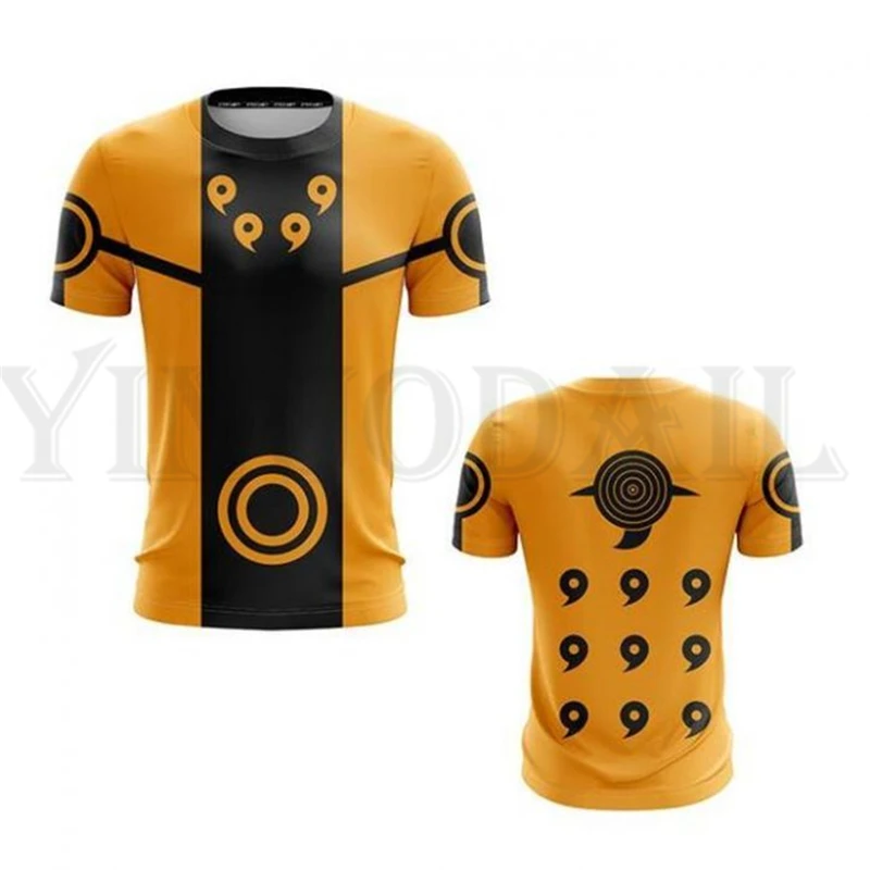 

Summer Men and Women Streetwear T-shirt Naruto 3d Print T Shirt for Boys UZUMAKI Harajuku Sweatshirt Cosplay Costume T-shirt