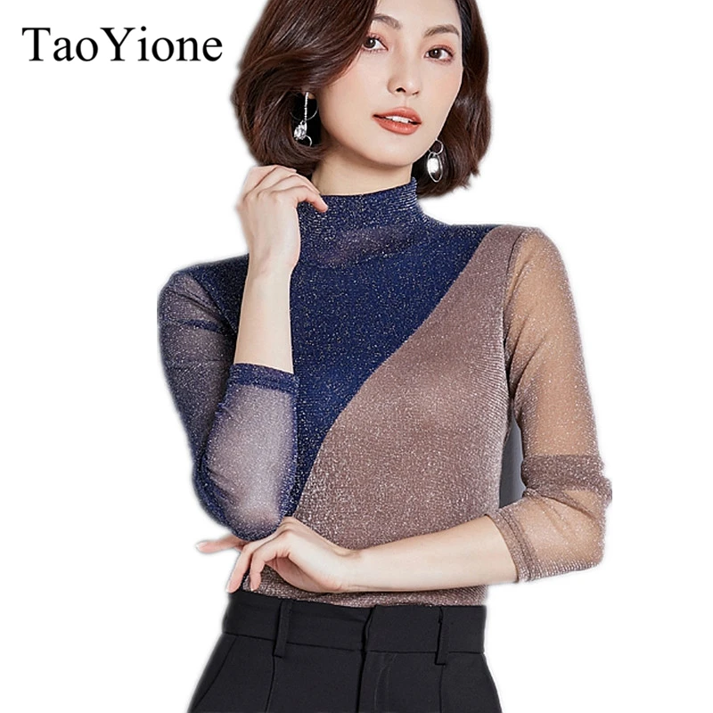 

T-shirt Women 2019 Spring Female T Shirts Slim Turtleneck Solid Casual Tops Basic Lady Tees Plus Size S-3XL Lady Clothing Women
