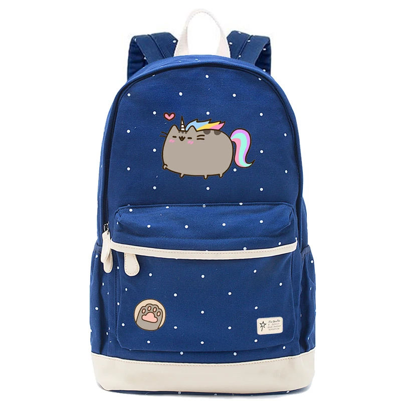 

Cartoon Fat cat Backpack For Teenagers Girls Fat cat Kindergarten Bags Children Backpacks Kids School Bags