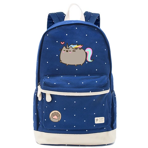 Cartoon Fat cat Backpack For Teenagers Girls Fat cat Kindergarten Bags Children Backpacks Kids School Bags