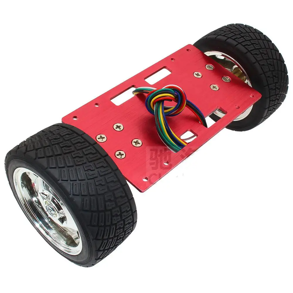 DC6V 12 V 24 V self-качающаяся автомашина двигатель, 65 мм колеса Смарт шасси автомобиля Сбалансированный автомобилей базовой Robot car модельный двигатель