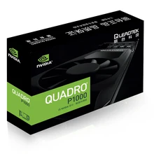 Leadtek NVIDIA Quadro P1000 4 ГБ GDDR5/128 бит/82 Гбит/с CUDA Core 640 моделирование рендеринг графика профессиональная графика