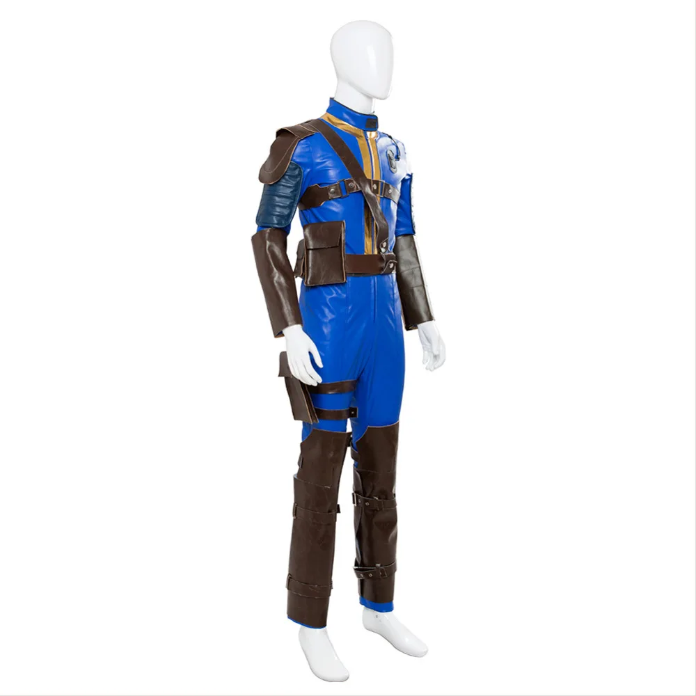Костюм для косплея Fallout 4 Vault 76 костюм мужчин взрослых карнавальный на Хэллоуин