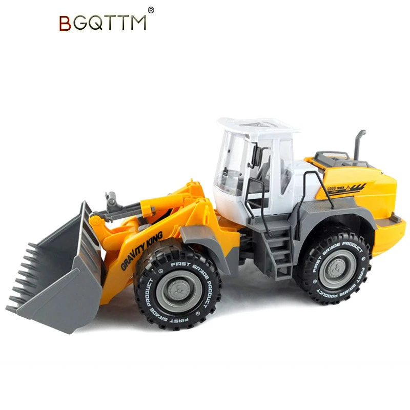 

1:32 Inertia Slide Plastic Model Trucks Bulldozer Truck Construction Vehicle Engineering Car Toy For Children Birthday Gift