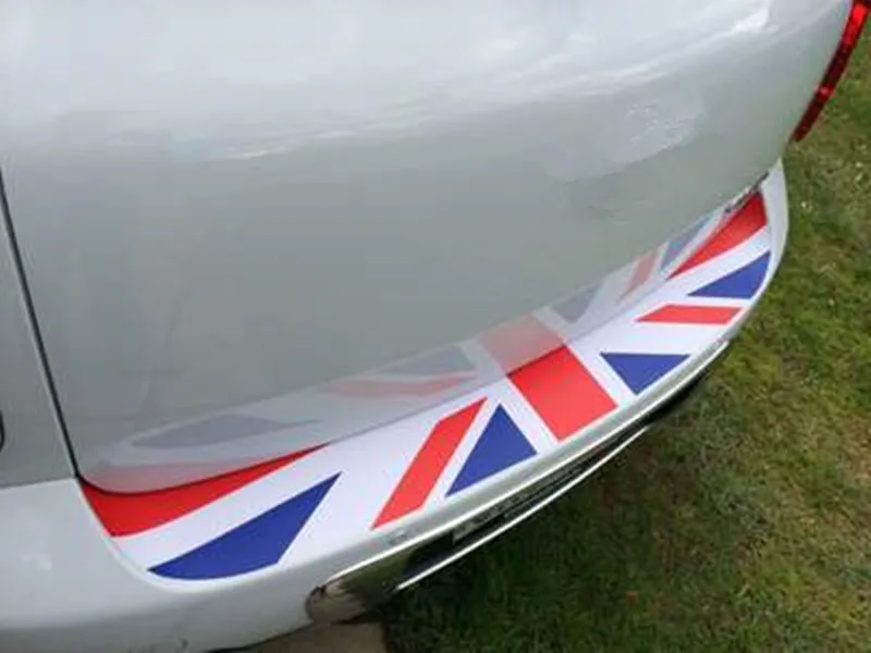 Car Rear Bumper Decoration Sticker Trunk load edge Deco For Mini Cooper Clubman Countryman R55 R56 R57 R60 F55 F56 (7)