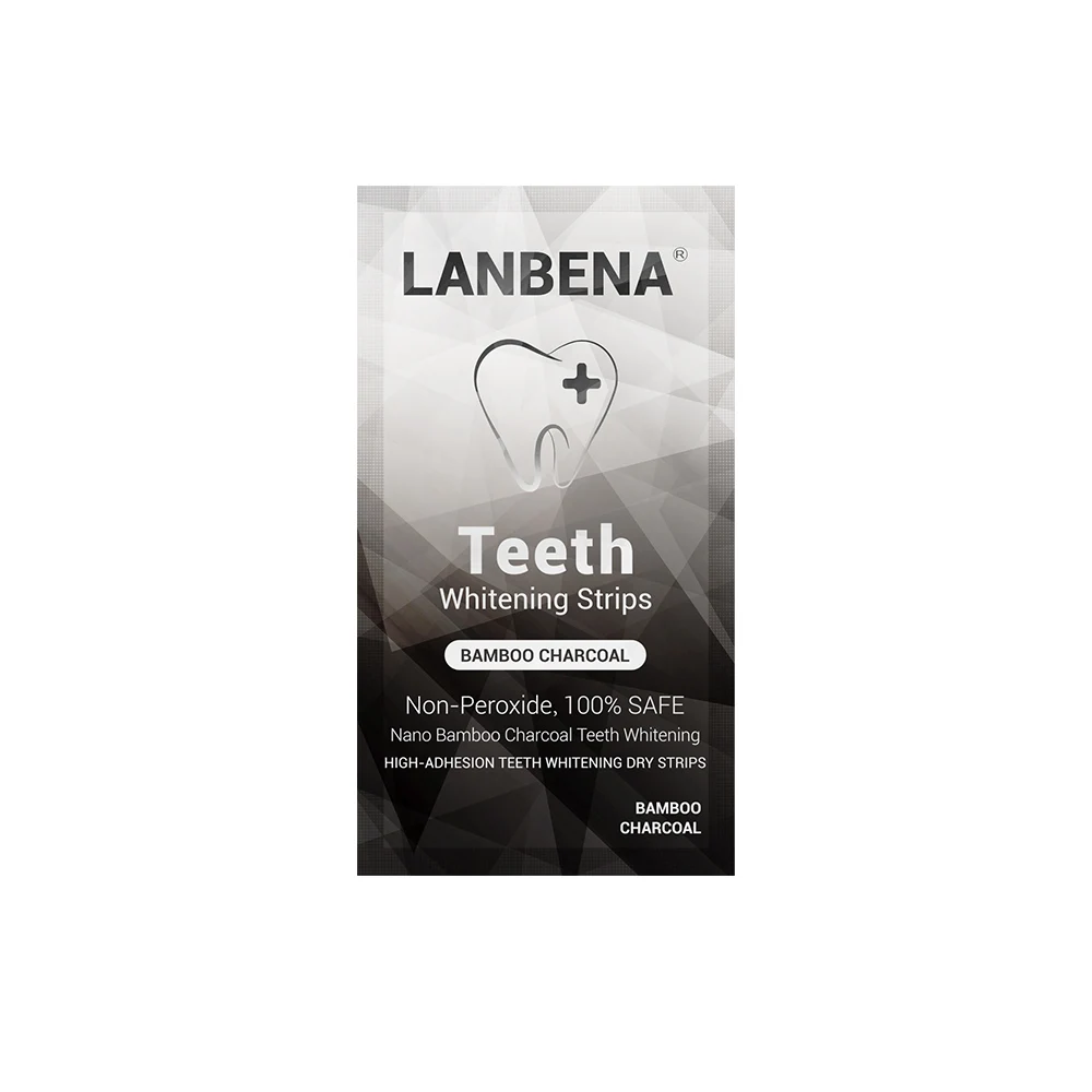 LANBENA отбеливающая полоска для зубов 1 шт. виниры для зубов белая полоска удаляет пятна от налета порошок гигиена полости рта отбеливающий стоматологический инструмент - Цвет: Bamboo Charcoal