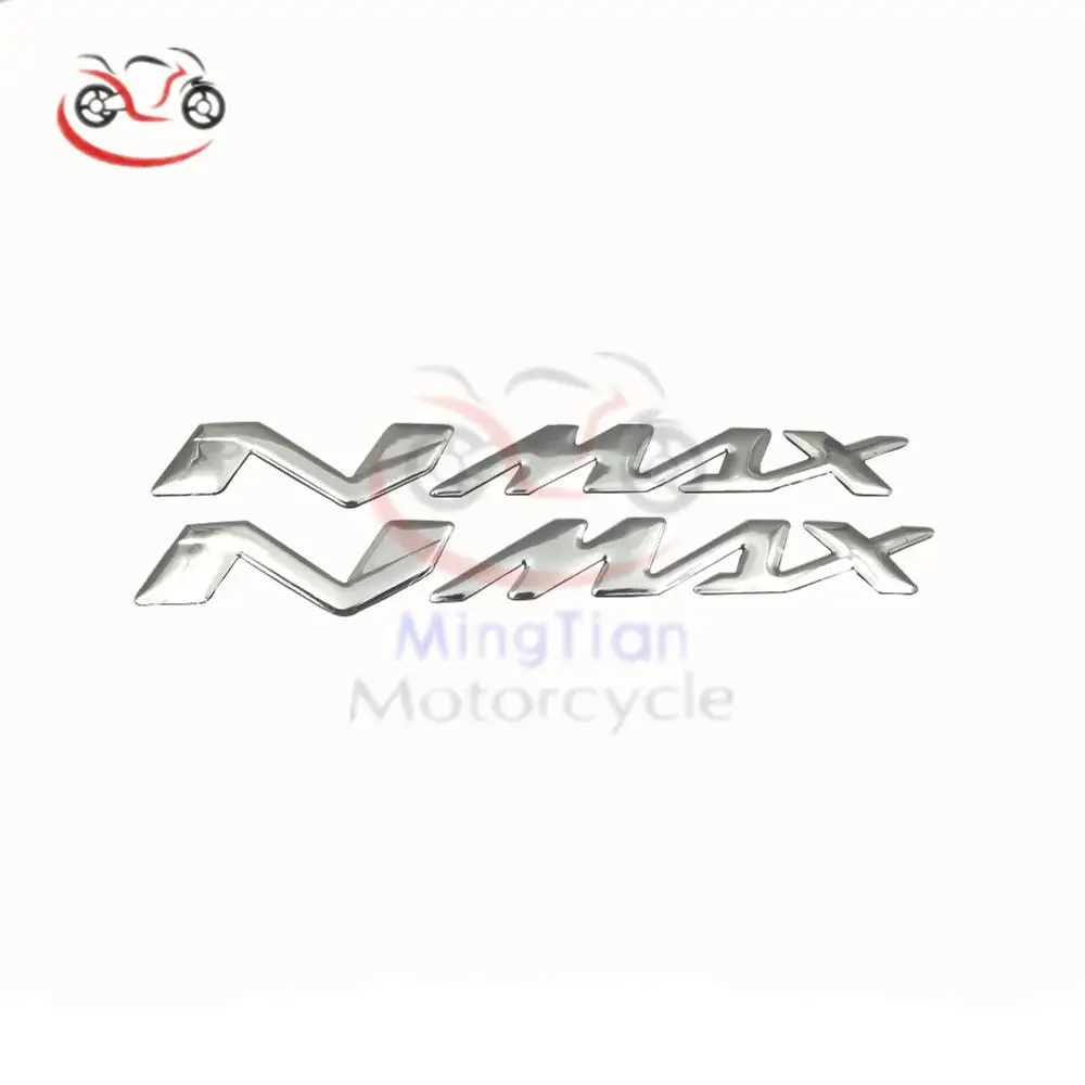 N MAX логотип хром Мотоцикл 3D наклейки Танк аппликация Эмблема Для YAMAHA NMAX