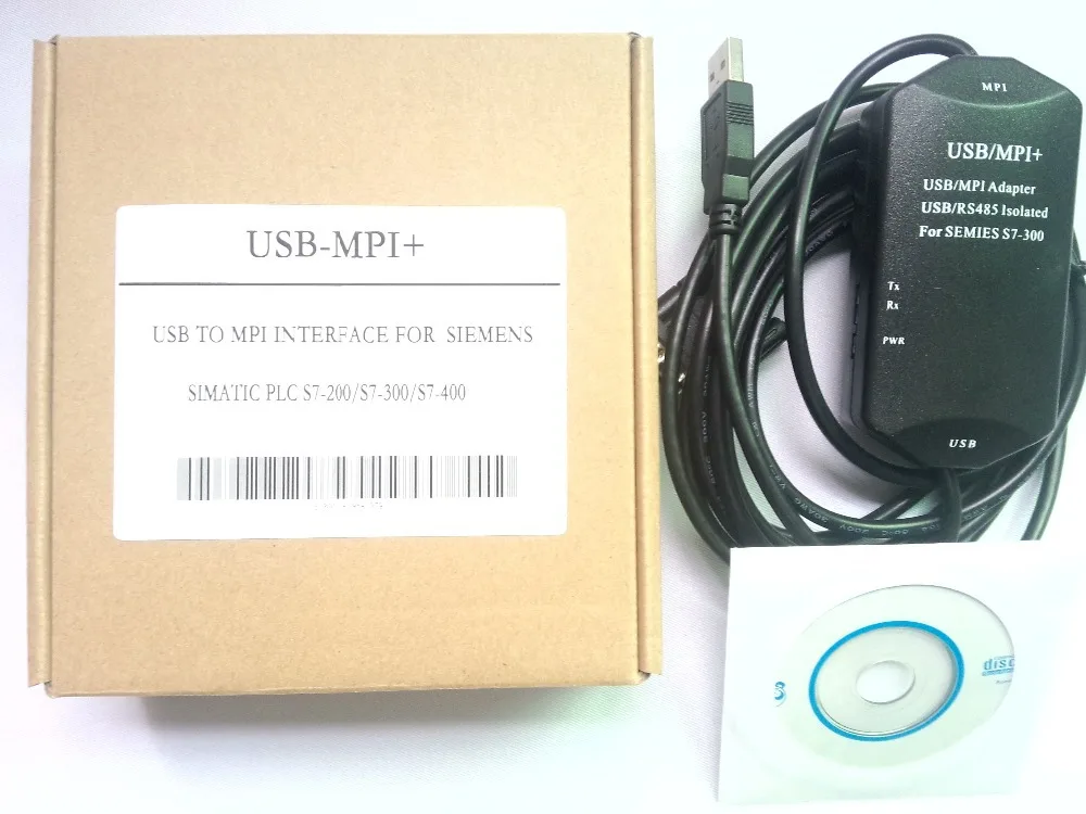 USB-MPI+ изолированные PLC кабель для Siemens S7-300/400, поддержка win7, 6ES7 972 0CB20 0XA0, недорогая, быстрая