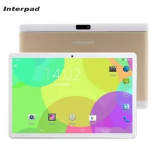 Interpad Tablet 10.1 MTK6582 Quad Core 3G tablet android SIM WIFI Bluetooth GPS 2GB RAM 16GB ROM 10 android tablets pc tablette