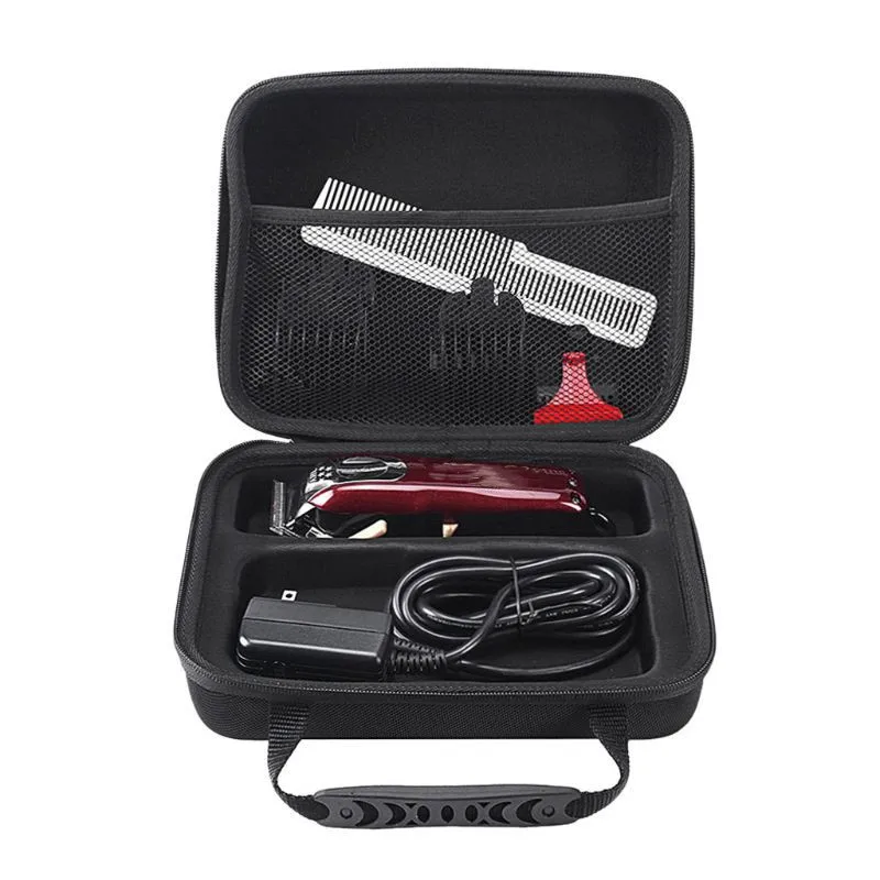 

Carrying Case Zipper Pouch Travel Bag for Wahl Professional 5-Star Cordless Magic Clip #8148/#8504 with Hair Cutter Salon Cape