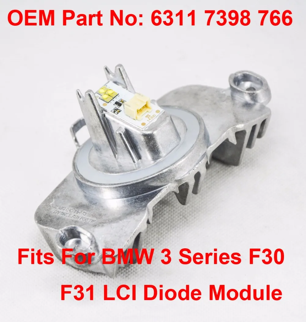 F30 F31 LCI дневного DRL Вождения светодиодный Ангел глаз изготовитель фар диодный модуль OEM № 63117398766 подходит для BMW 3 серии F30 F31-16