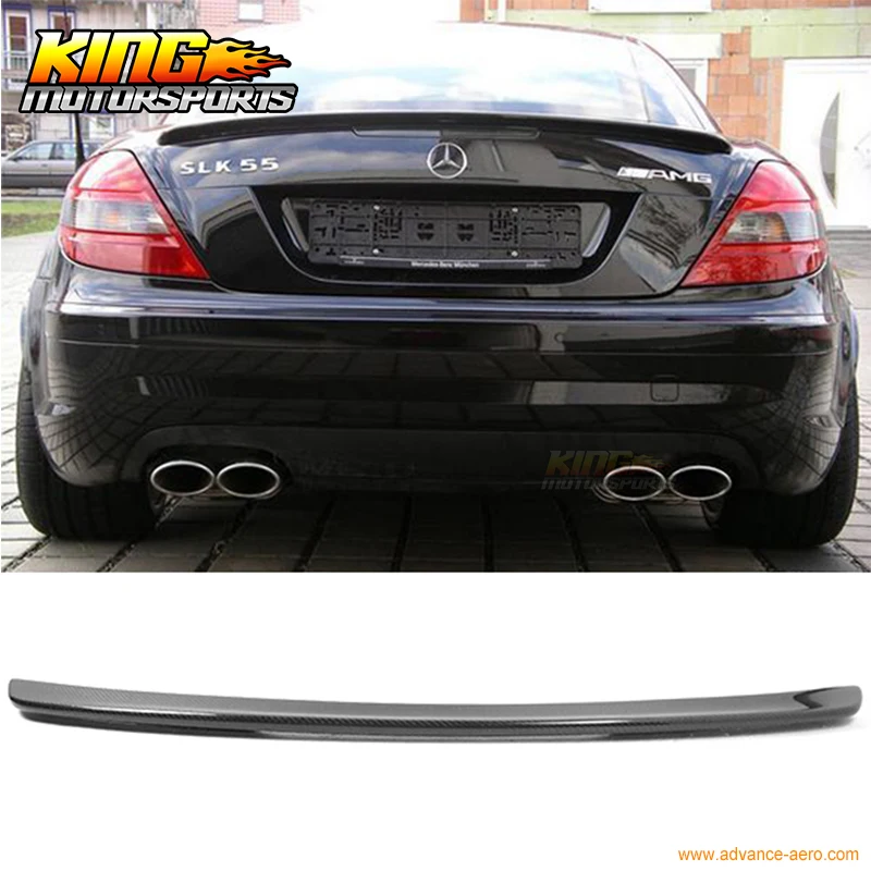 

For 05-10 Benz SLK Class R171 AMG Style Trunk Spoiler Wing - Carbon Fiber (CF)