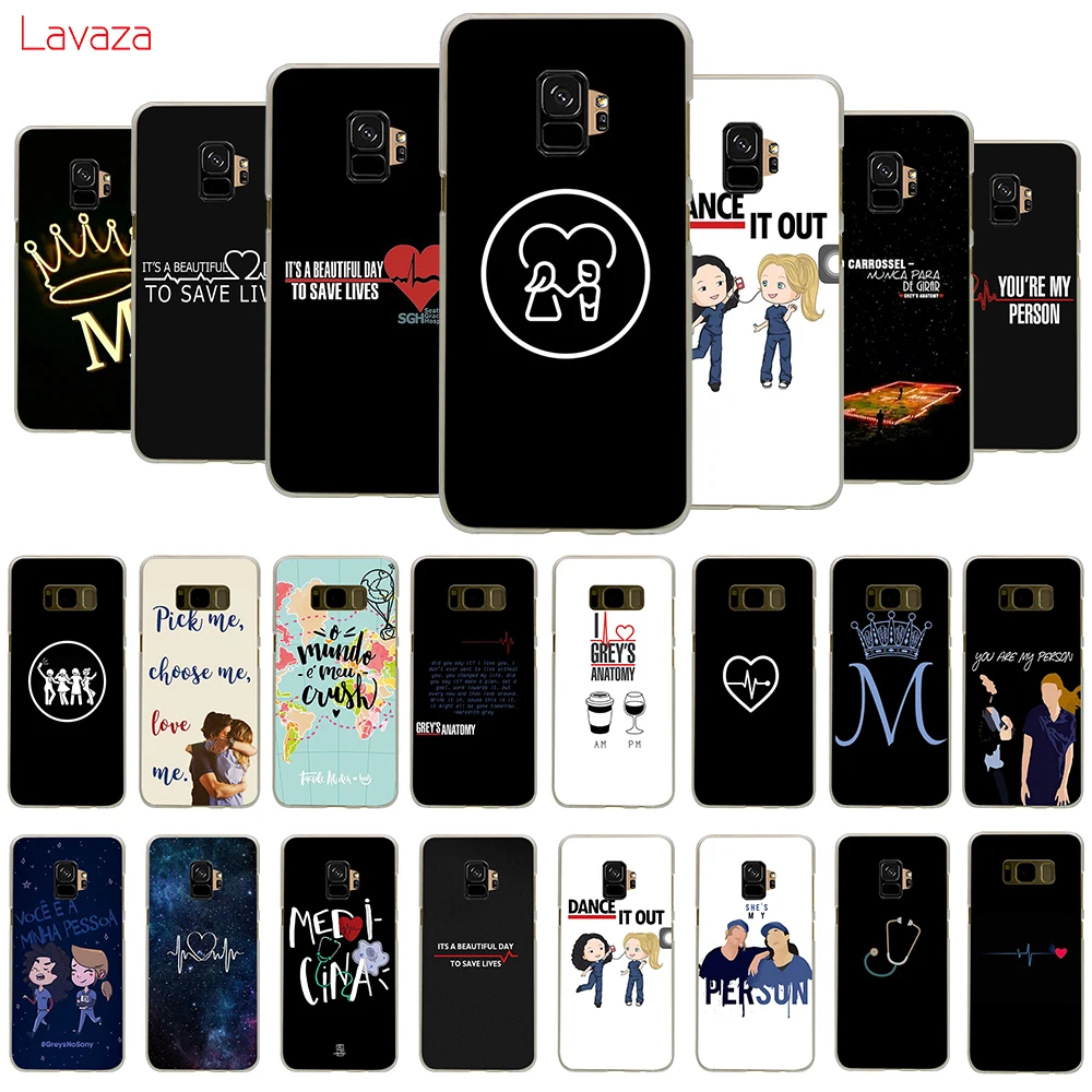 

Lavaza Greys Anatomy US drama TV Hard Phone Case for Samsung Galaxy A10 A30 A40 A50 A70 M10 M20 M30 Cover