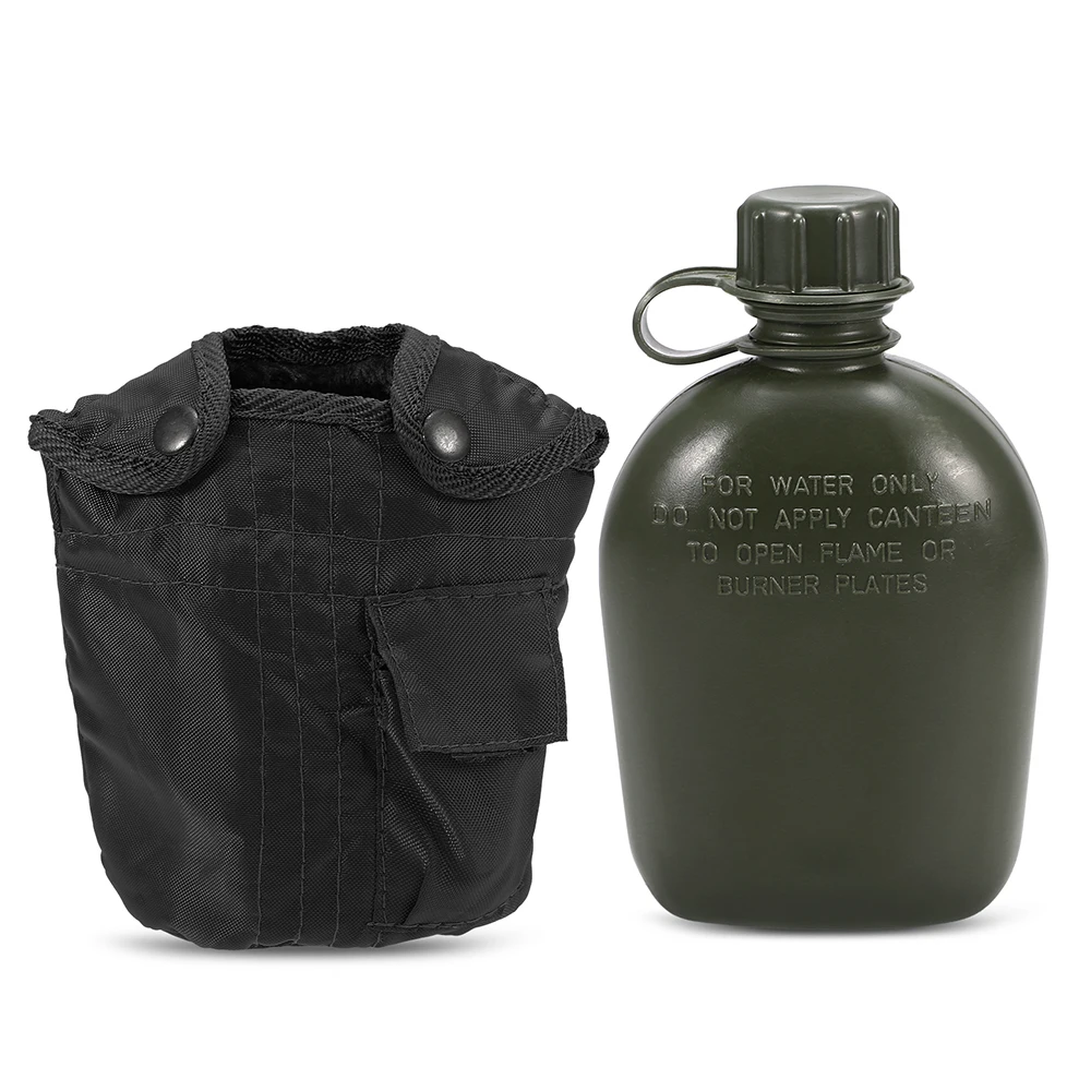 Открытый военный фляга бутылка Кемпинг Туризм альпинизмом выживания бутылка для воды чайник с крышкой армейская тактическая бутылка для воды