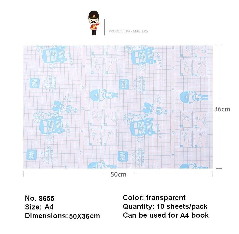 10 Простыни Детские Бесплатная доставка Книги защитный прозрачный Сгущает книга Чехлы для мангала для студентов на зачетную книжку 50x36 см A4