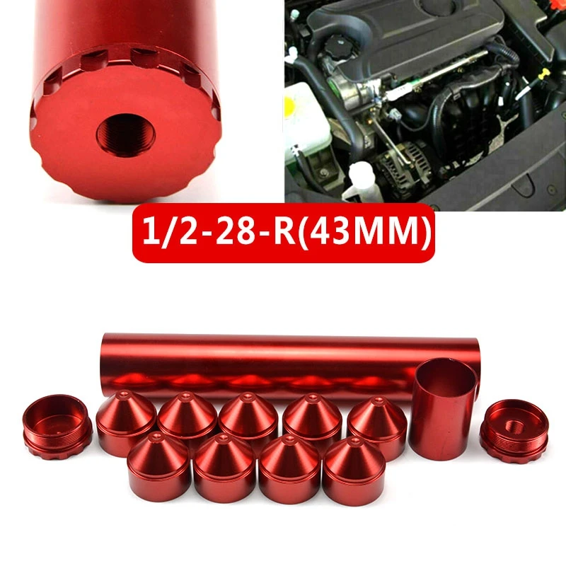 

pcmos 1/2-28,1-3/4X10 FUEL FILTER CAR Solvent Trap For NAPA 4003 WIX 24003 1.70" Automobiles Filters Parts 14pcs Red Black New