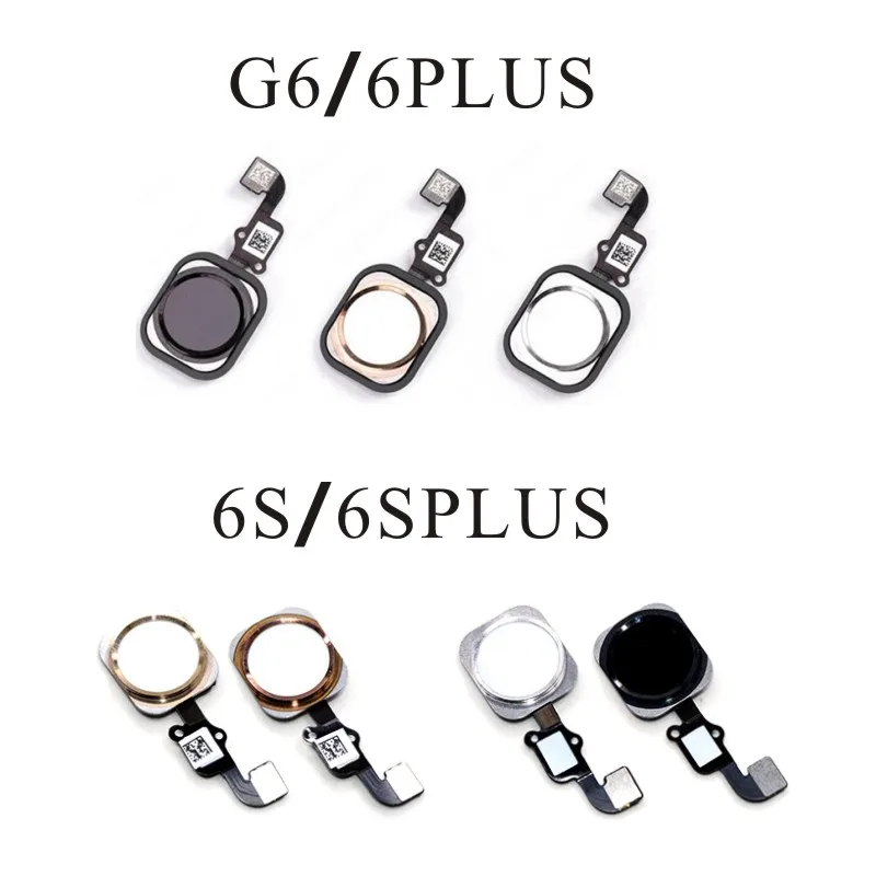 

For iPhone 6Plus 6S 6S Plus Home Button Assembly Flex Cable Sensor Ribbon Complete Spare Parts Replacement