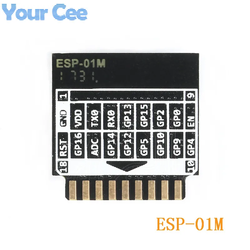 ESP-01M ESP8285 WI-FI Беспроводной компьютер автоматической коробки передач(IOT 1 Мбайт флэш-памяти
