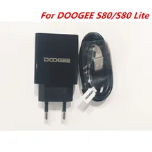 DOOGEE S80/S80 Lite дорожное быстрое зарядное устройство 5 V 7 V 9 V 12 V 2A EU адаптер питания Питание адаптера переменного тока+ Тип C кабельная линия USB