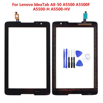 

Touch Screen For Lenovo IdeaTab A8-50 A5500 A5500F A5500-HV A5500-H Display Panel Monitor Sensor Glass Digitizer Panel with Tool