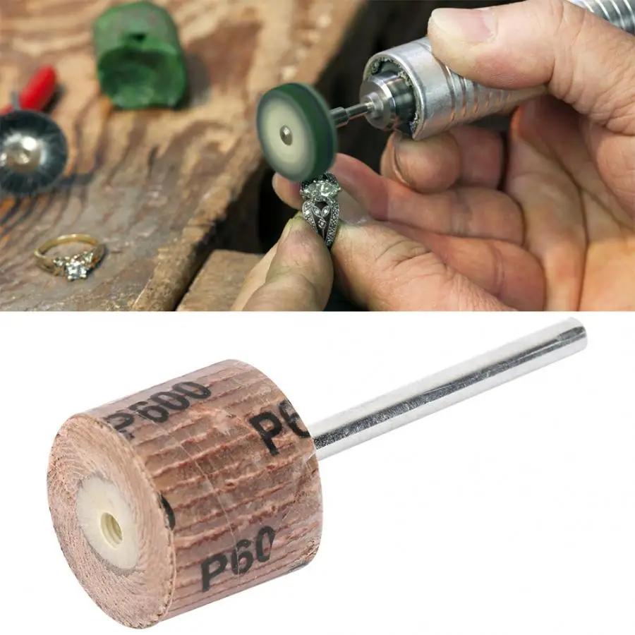 

10Pcs 600 Grit Sander Sanding Flap Wheel Grinding Buffing Diamond Disc Grinding Head For Dremel Tools Sharpening