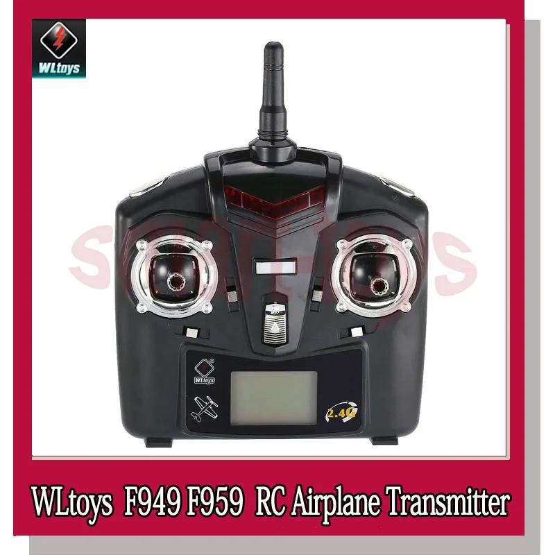 Wltoys F949 передатчик F959 пульт дистанционного управления для WLtoys F949 F959 фиксированное крыло RC самолет запчасти