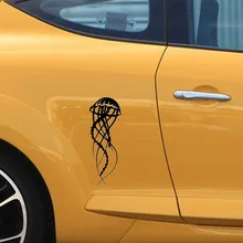 Fashion Fish Jellyfish Car Vinyl Sticker Art Decal Creative Motorcycle SUVs Bumper Car Window Car Styling Decoration