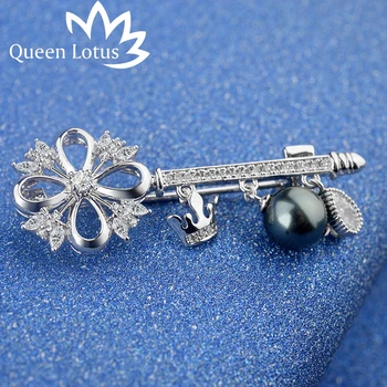 

Fashion 2018 cute romantic lady small suit brooch crystal four leaf classic clover brooch party wedding fashion jewelry1893230