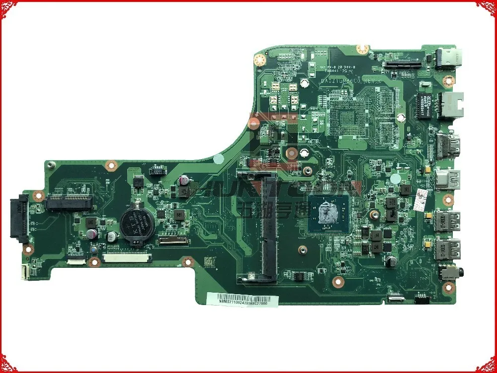 Материнская плата для ноутбуков Acer Aspire N3540 с процессором DA0ZYLMB6C0 DA0ZYLMB6D0 высокое