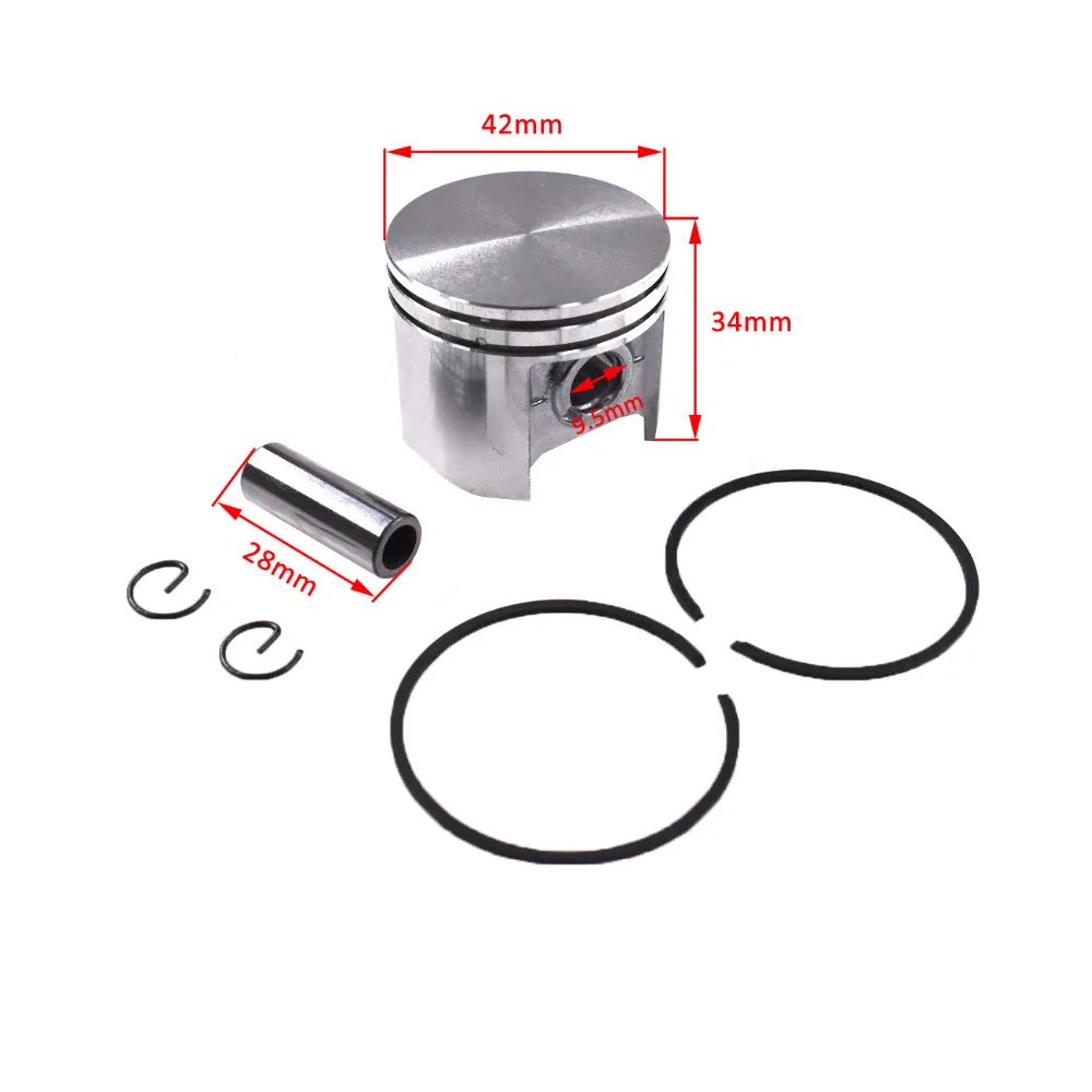 42.5mm Piston And Ring Kit Set For STIHL 025 MS250 Chainsaw Spare Parts