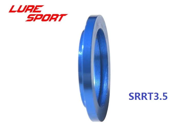 LURESPORT 10 шт. алюминиевое кольцо катушка сиденье обшивка кольцо проверка ветра шаг внутри стержня строительный компонент ремонт Стержень DIY аксессуар