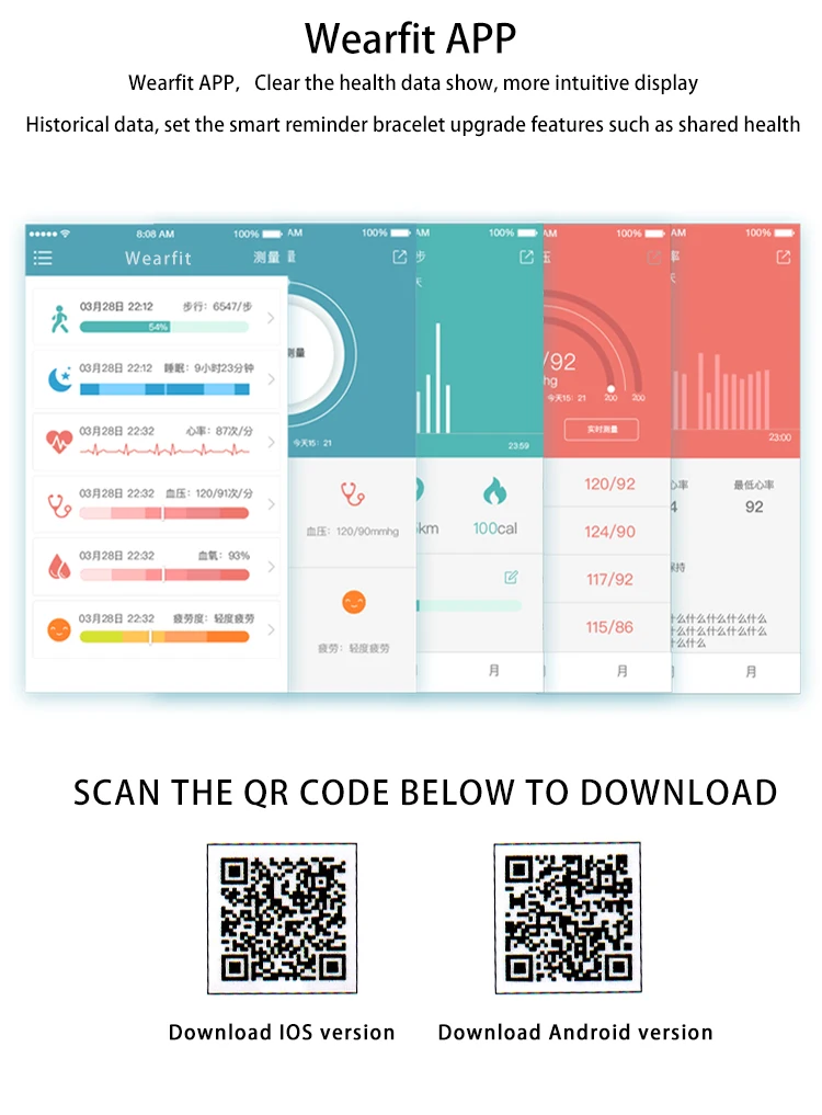 Спортивные часы Для мужчин Smart Браслет Heart Rate Мониторы Фитнес браслет трекер SmartBand Bluetooth для Android IOS PK miband