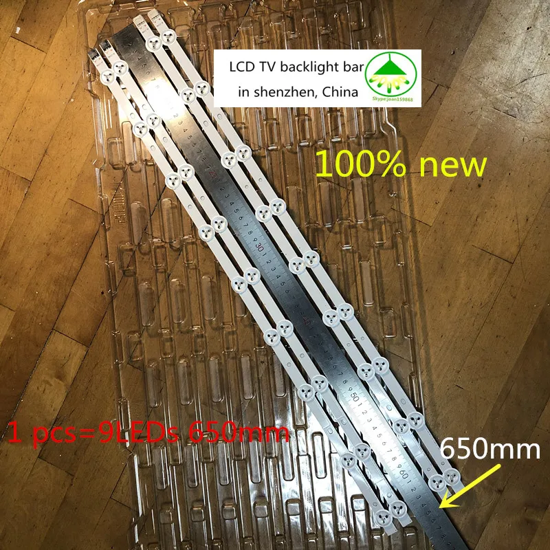 Светодиодная лента 100% новый хорошее качество 4 шт * 9 650 мм для LC320DXN(SE)(R1