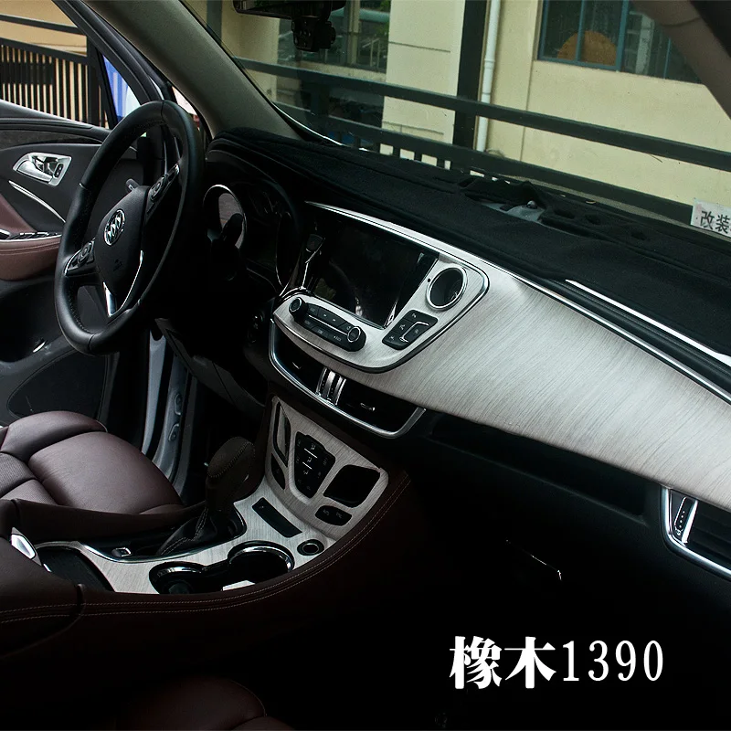 100*30CM Self adhesive Vinyl Wood Grain Textured Car Wrap Car Internal